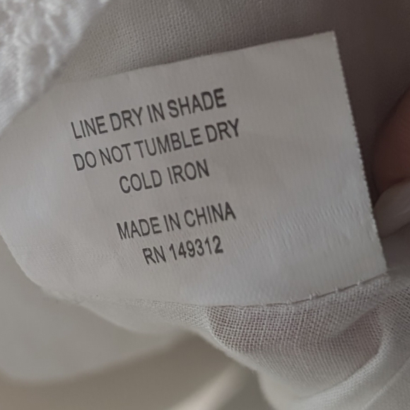 Saints & Secrets White Ruffle Dress Size S - Picture 4 of 8